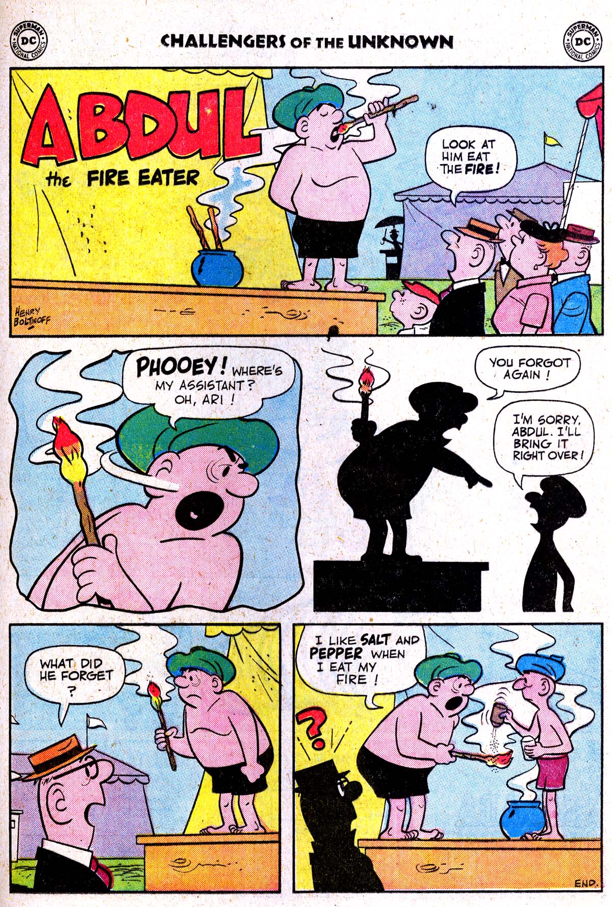 Read online Challengers of the Unknown (1958) comic -  Issue #26 - 33