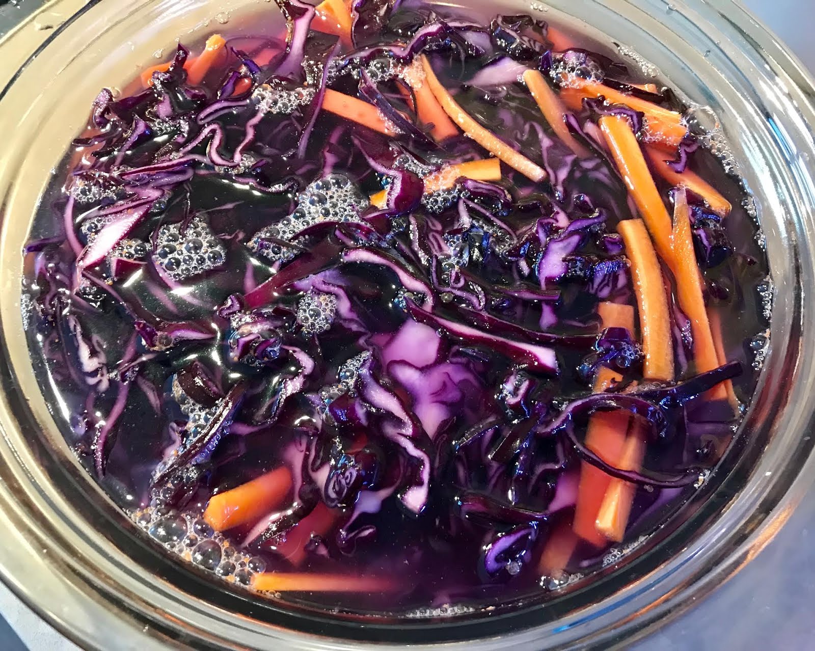 Once upon a cook Naturally Fermented Purple Cabbage 天然酵母醃酸椰菜