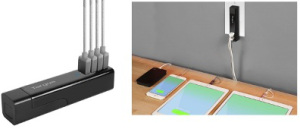 Targus TURBOQUAD USB Travel Charger: Multi-port Compact Solution Targus TURBOQUAD USB Travel Charger: Multi-port Compact Solution