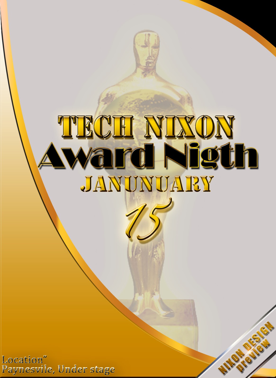 sample event flyer