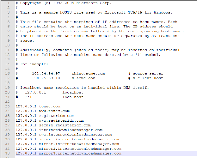 Cara atasi IDM Fake Serial Number