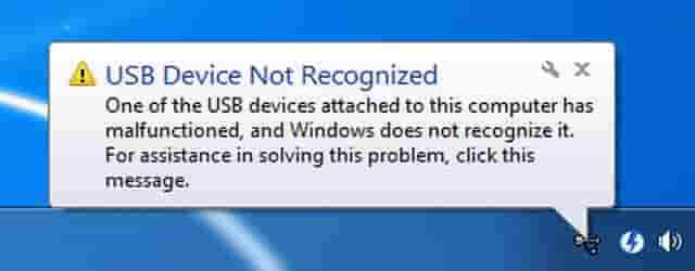 Mengatasi Kendala USB Device Not Recognized
