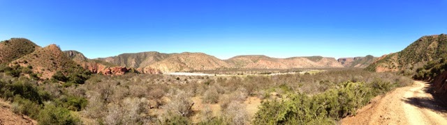 The Baviaanskloof - representative of the Eastern Cape's diverse habitats.