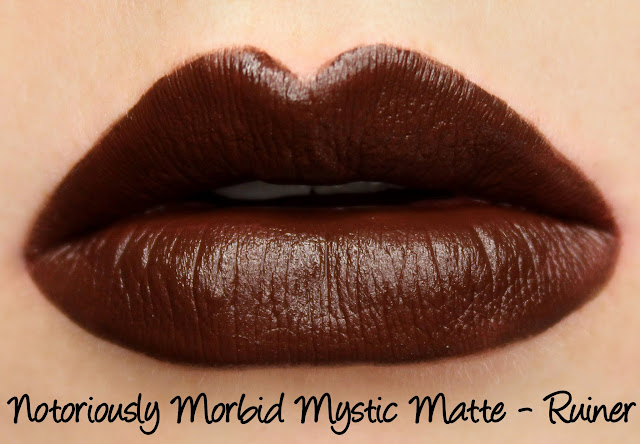 Notoriously Morbid Mystic Matte - Ruiner Swatches and Review