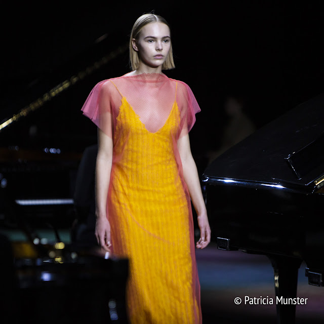 Yellow and pink at David Laport - Amsterdam Fashion Week