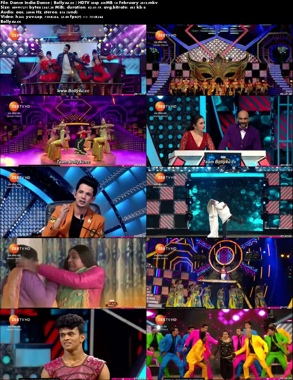 Dance India Dance Grand Finale HDTV 480p 450MB 18 February 2018 Download Dance India Dance Grand Finale HDTV 480p 450MB 18 February 2018 Download