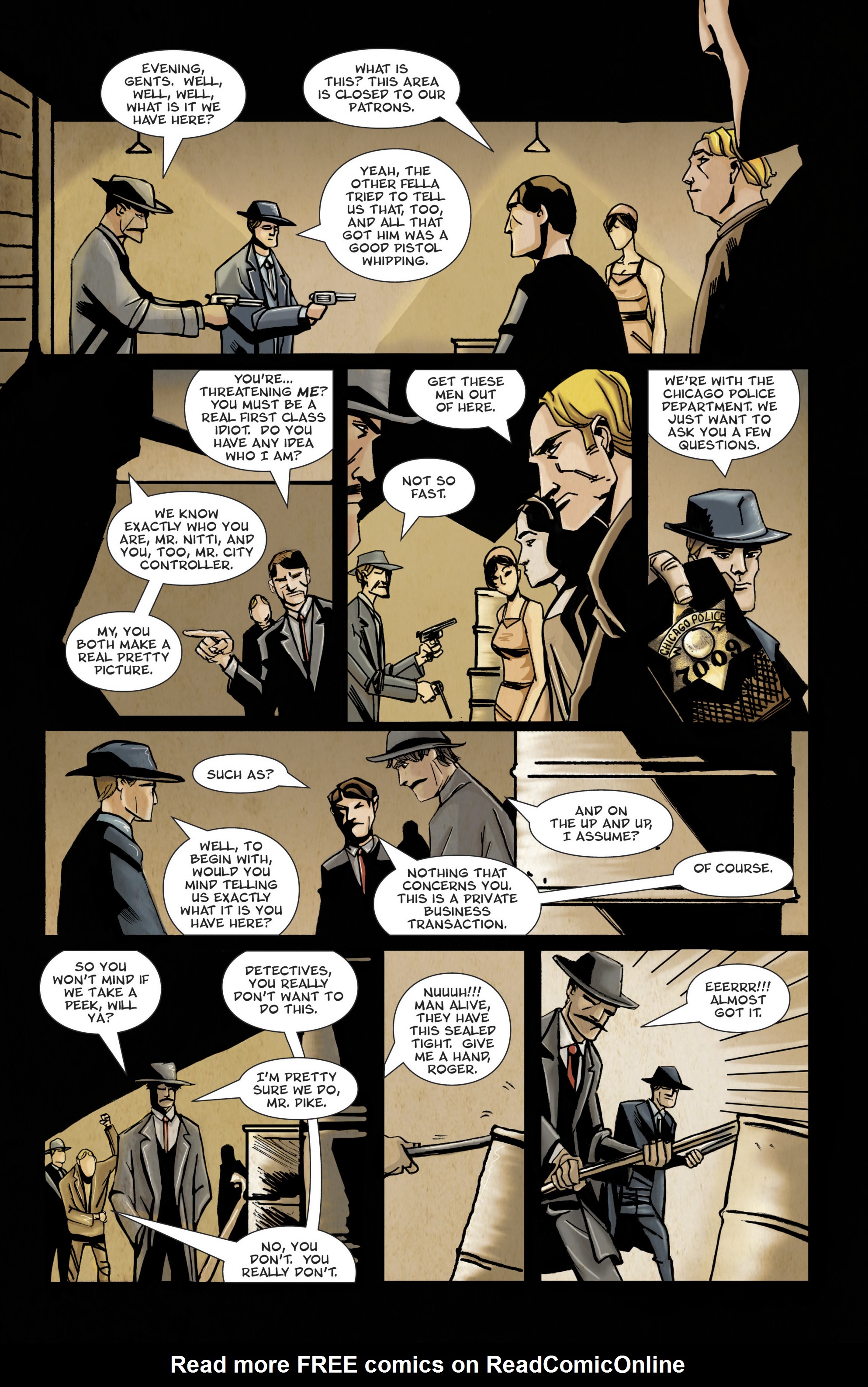Read online Mobster Graveyard comic -  Issue #1 - 15