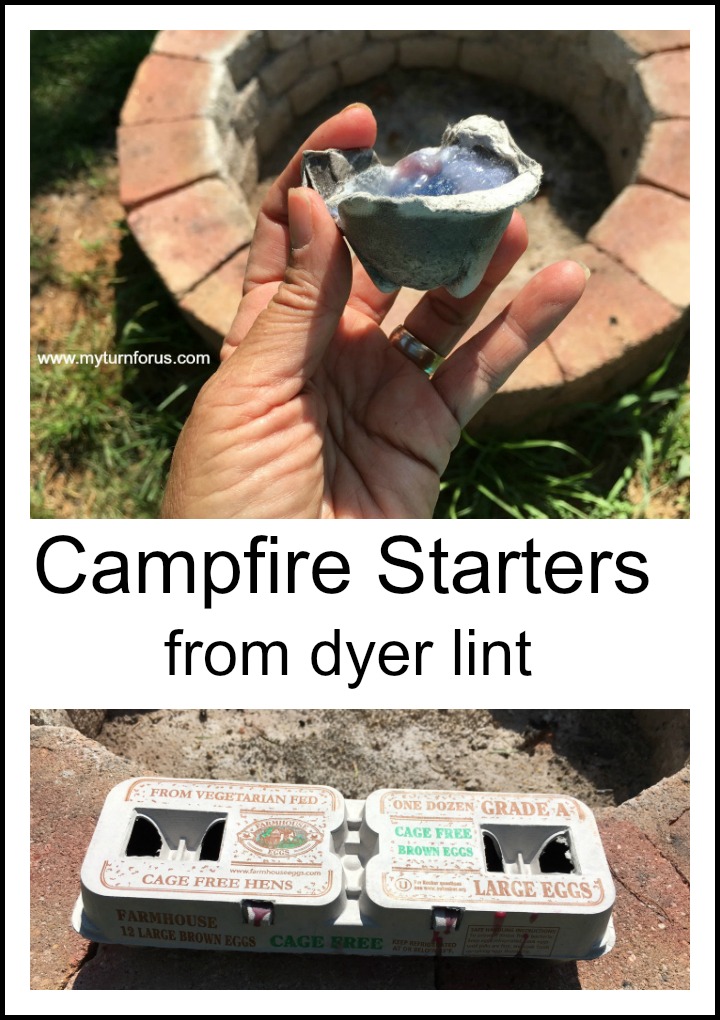 How to Make Camp Fire Starters from Dryer Lint