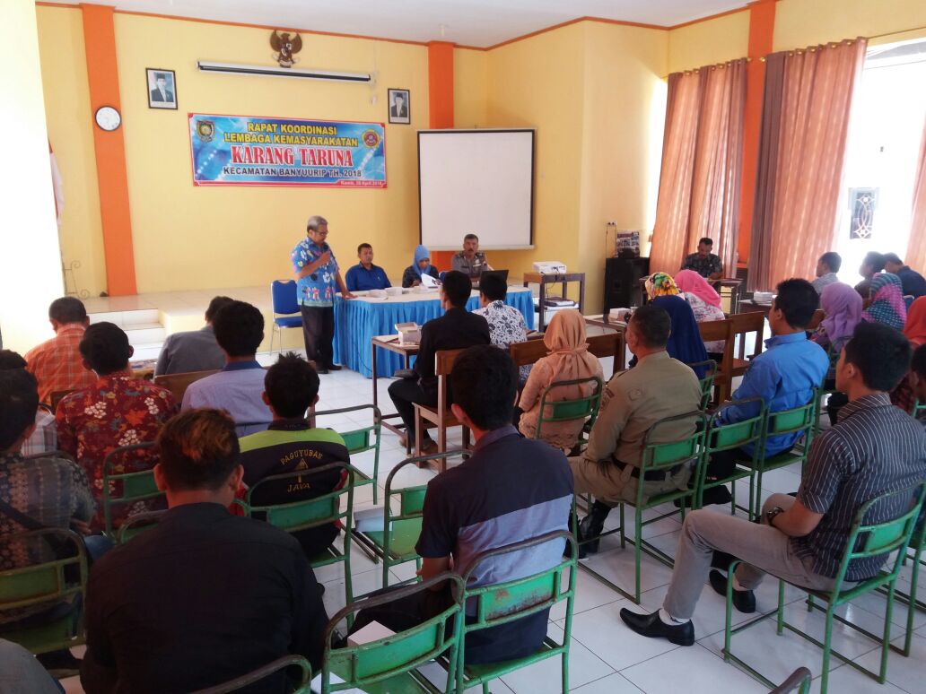 KATA SAMBUTAN RAPAT KARANG TARUNA Kata sambutan