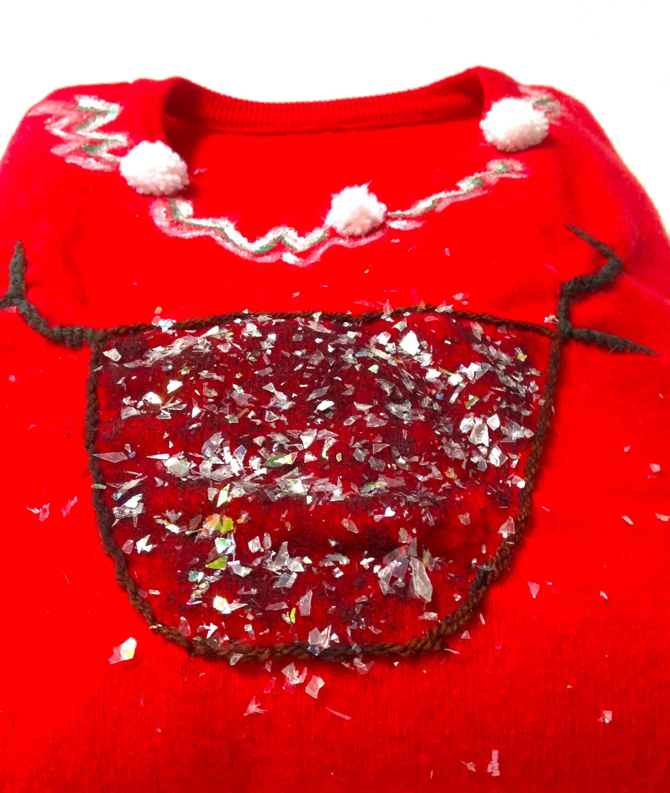 MCP Les Créa de Marie DIY Customiser son pull de Noël