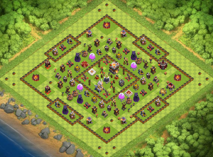 Maps for Clash of Clans