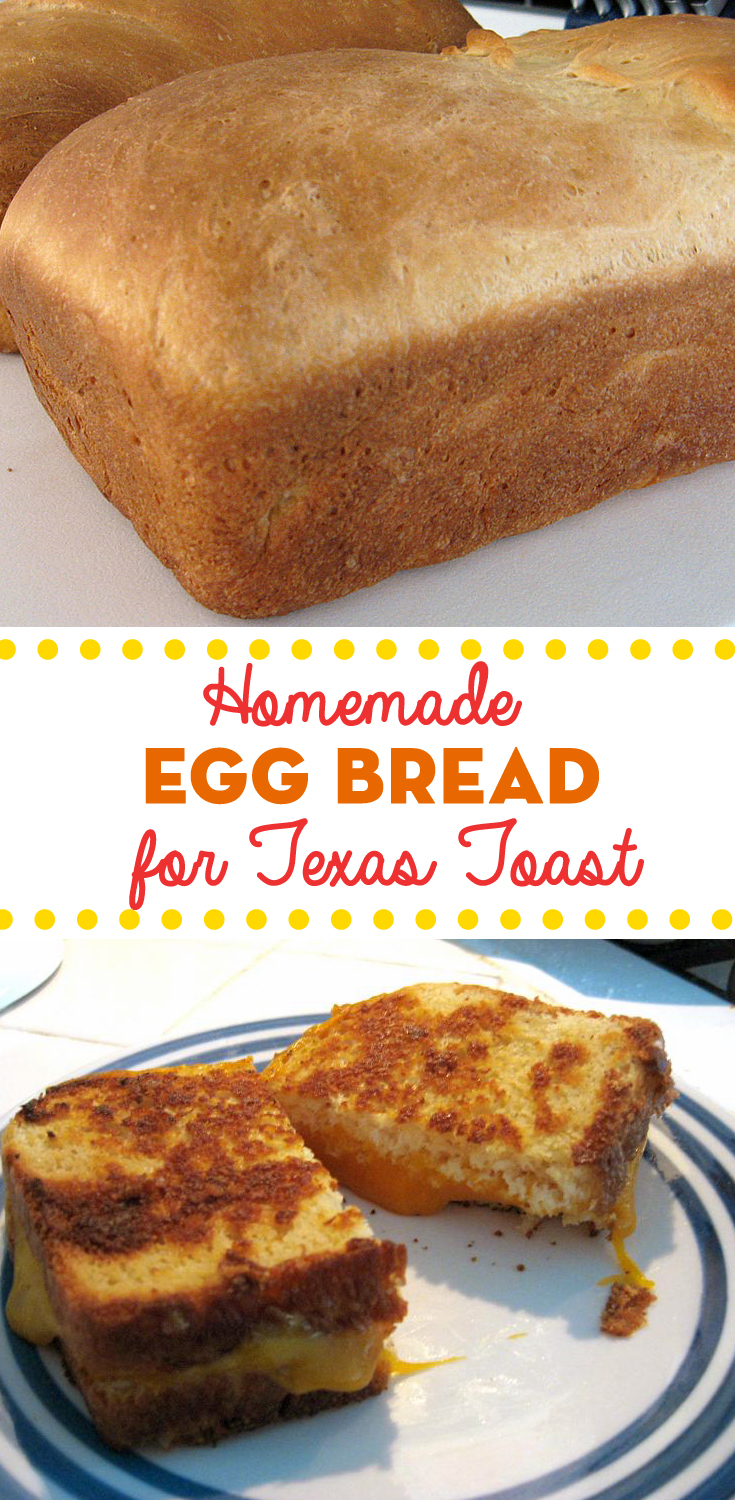 Homemade Egg Bread for Texas Toast Fresh from the...