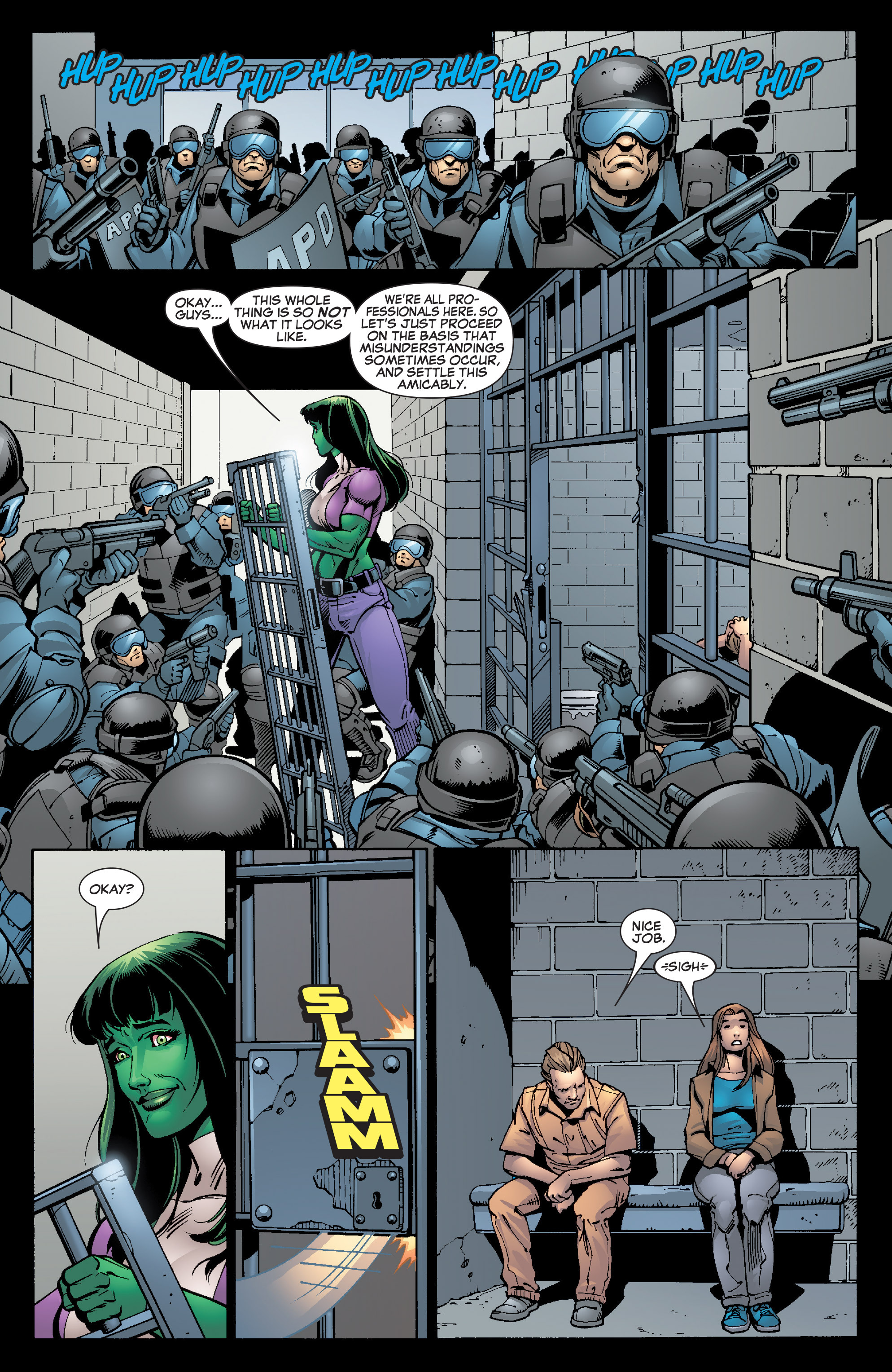 Read online She-Hulk (2005) comic -  Issue #27 - 11