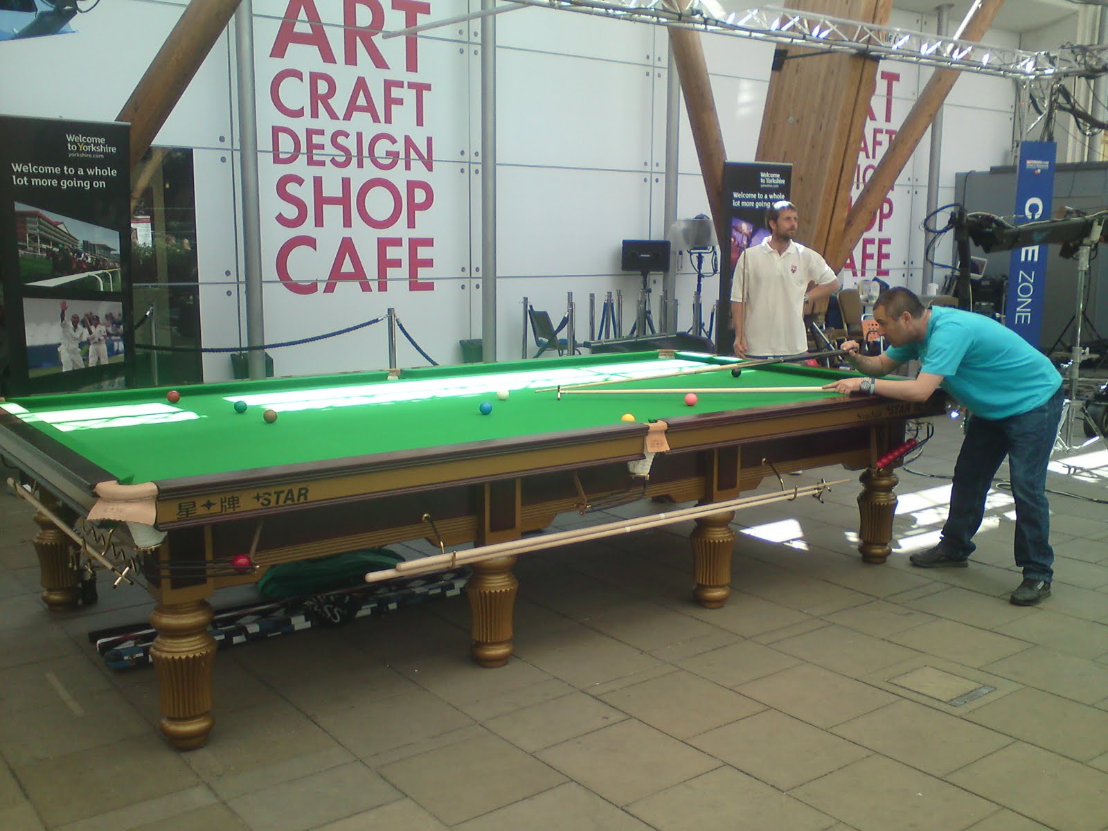 steel the truth New and exciting activities in Sheffield for snooker