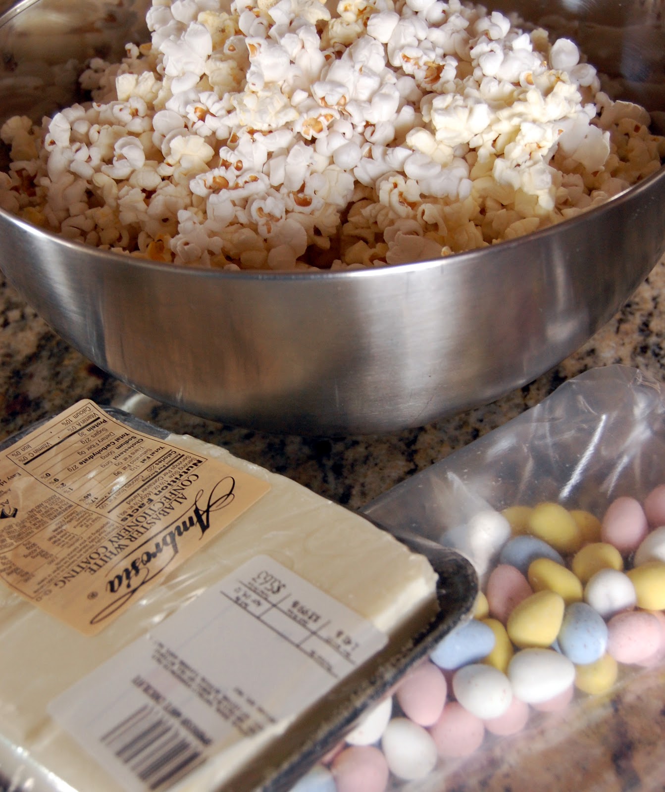 the audzipan anthology Cadbury Egg Popcorn