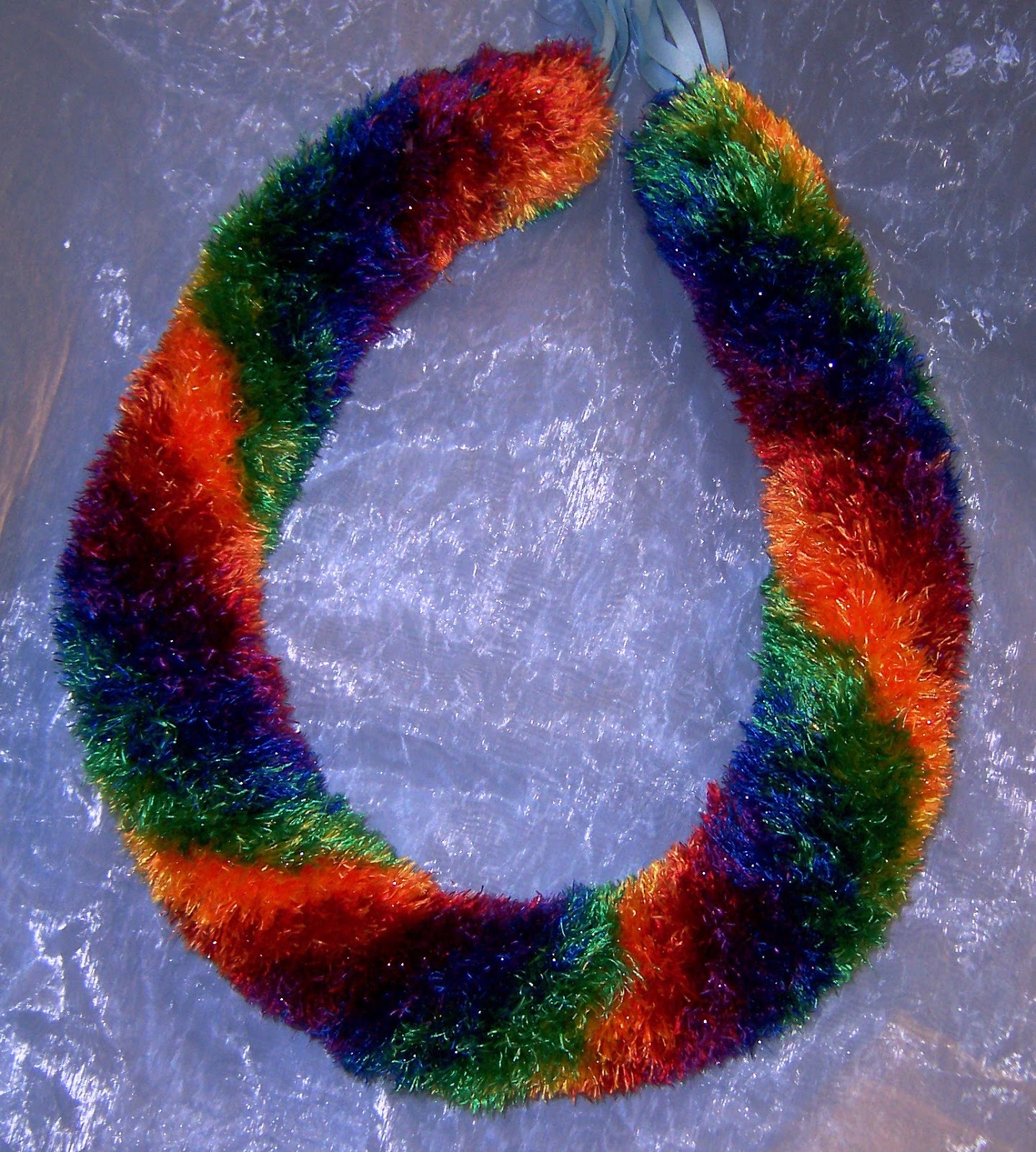 Ideas and Inspirations Rainbow Straw Lei
