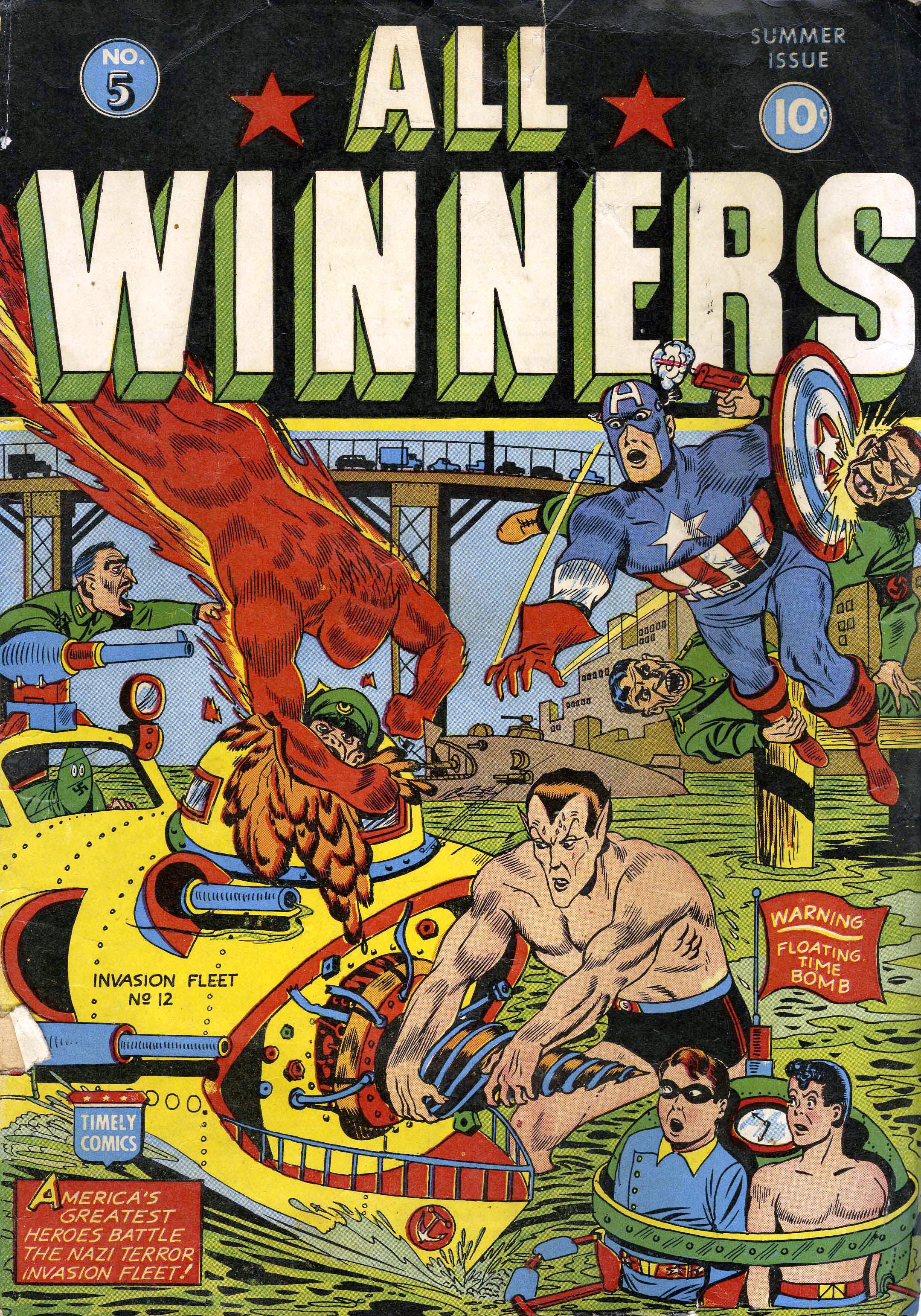 Read online All-Winners Comics comic -  Issue #5 - 1