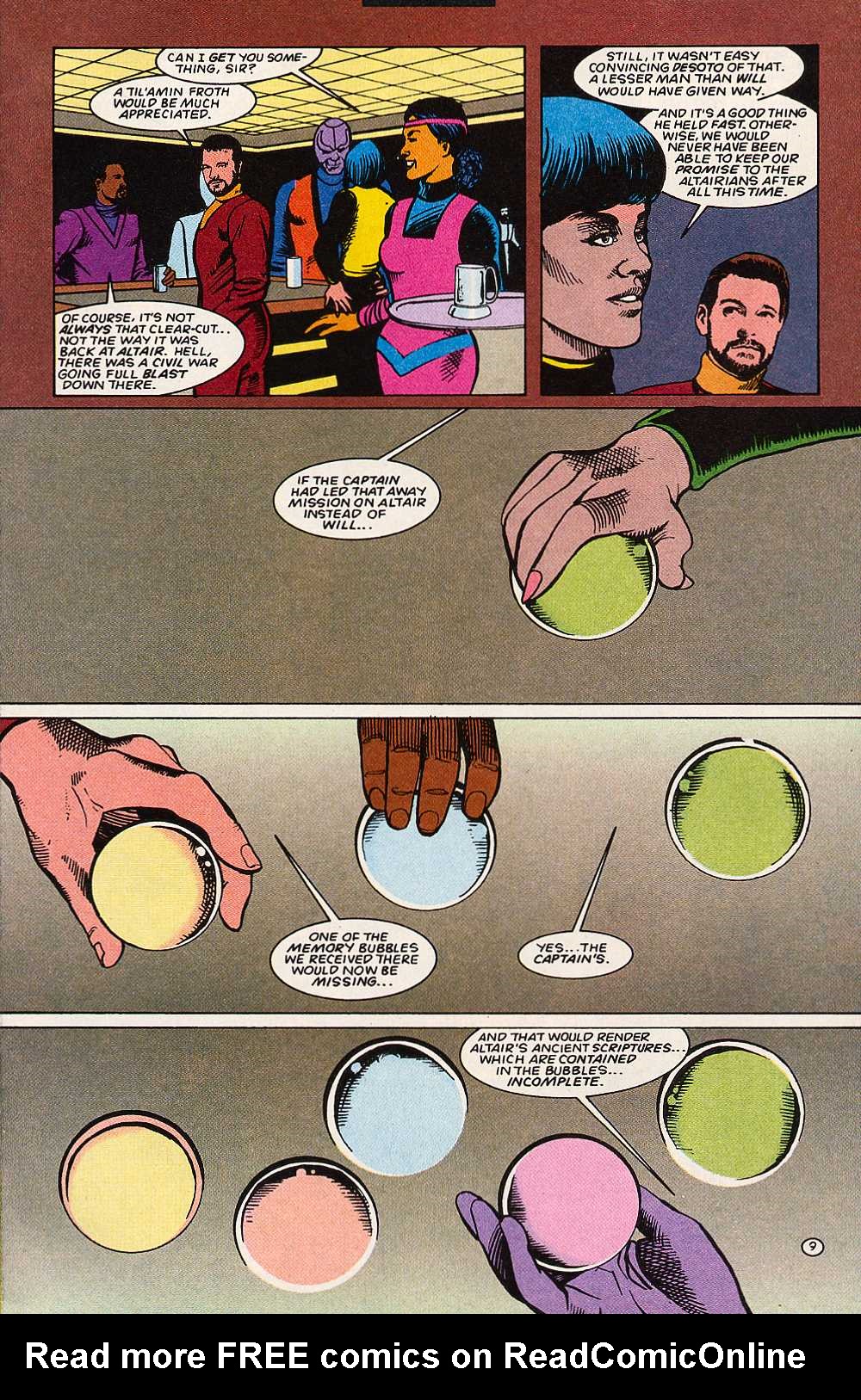 Read online Star Trek: The Next Generation (1989) comic -  Issue #67 - 10