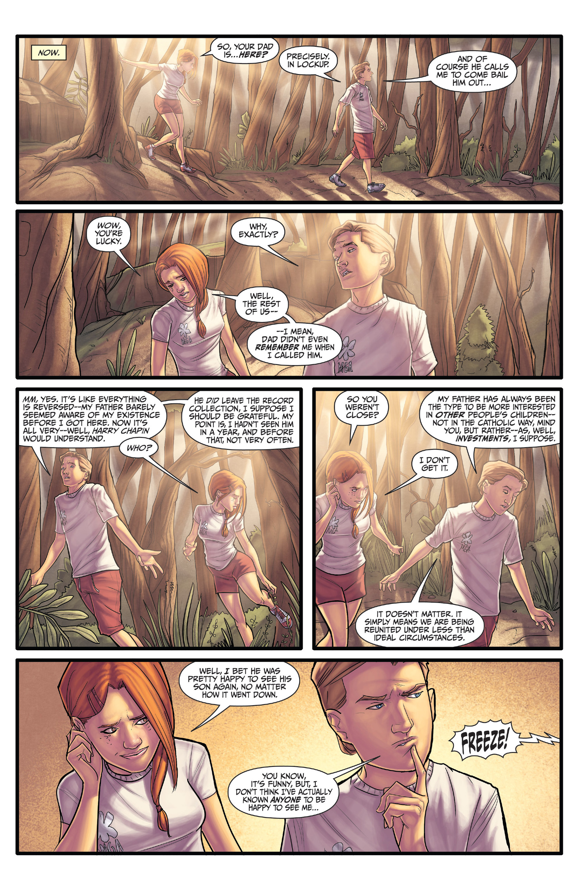Read online Morning Glories comic -  Issue #23 - 28