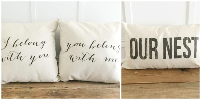 neutral pillows