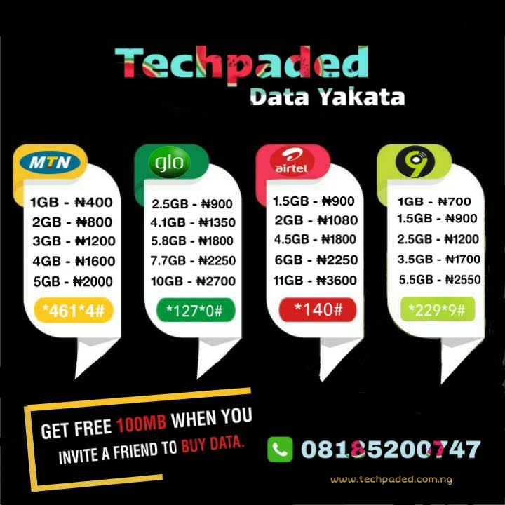 data yakata is back buy cheap mtn glo airtel and 9mobile sme data techpaded blog