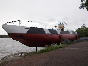 "VESIKKO SUBMARINE" museum.in Helsinki.