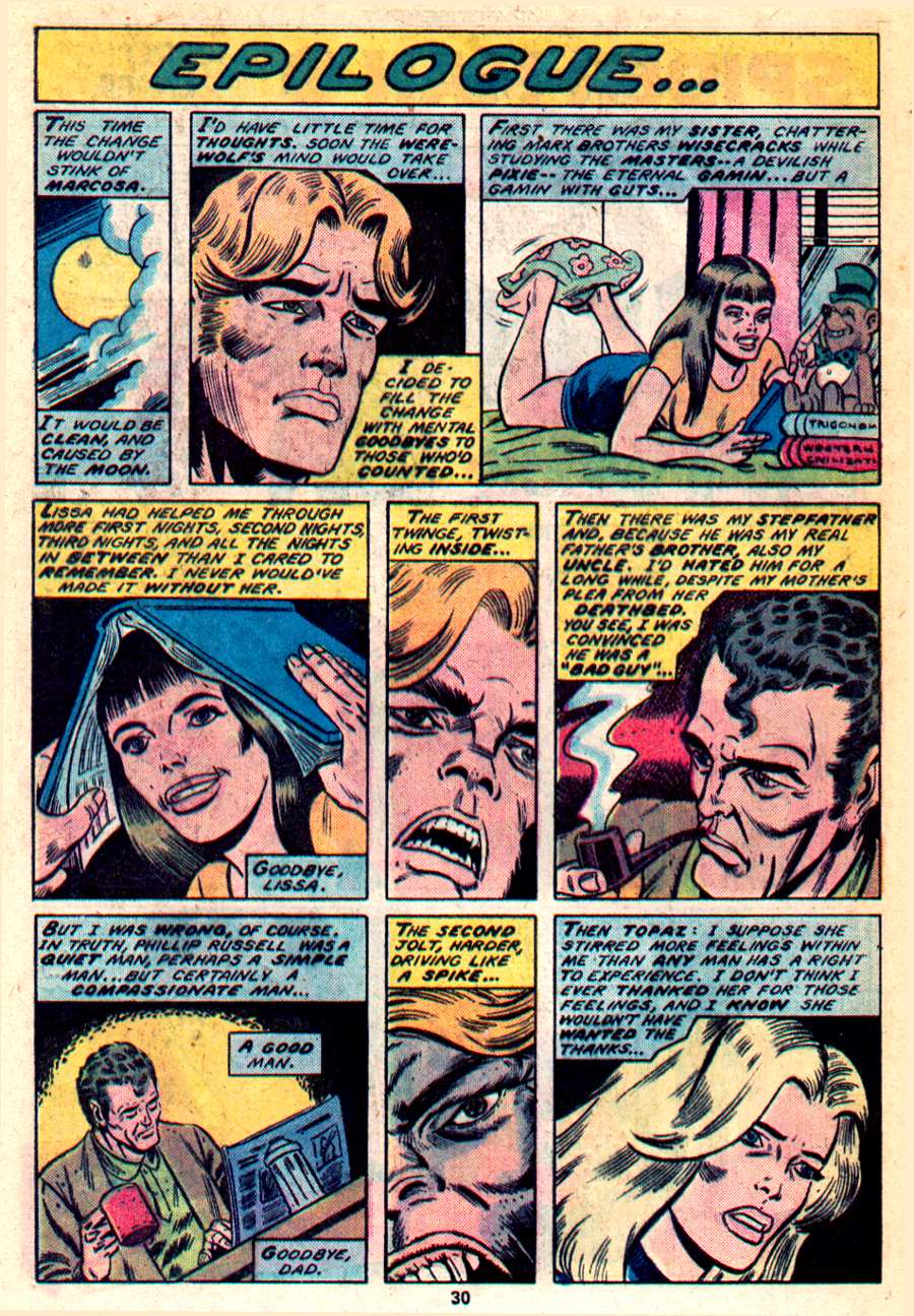 Read online Werewolf by Night (1972) comic -  Issue #37 - 18