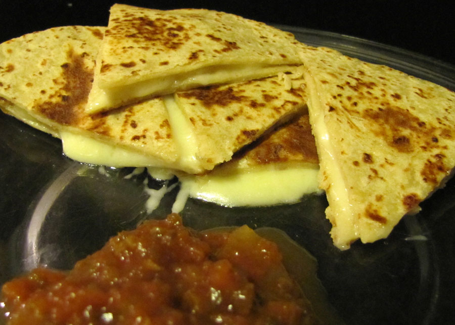 Smells Like Food in Here Monterey Jack Quesadilla