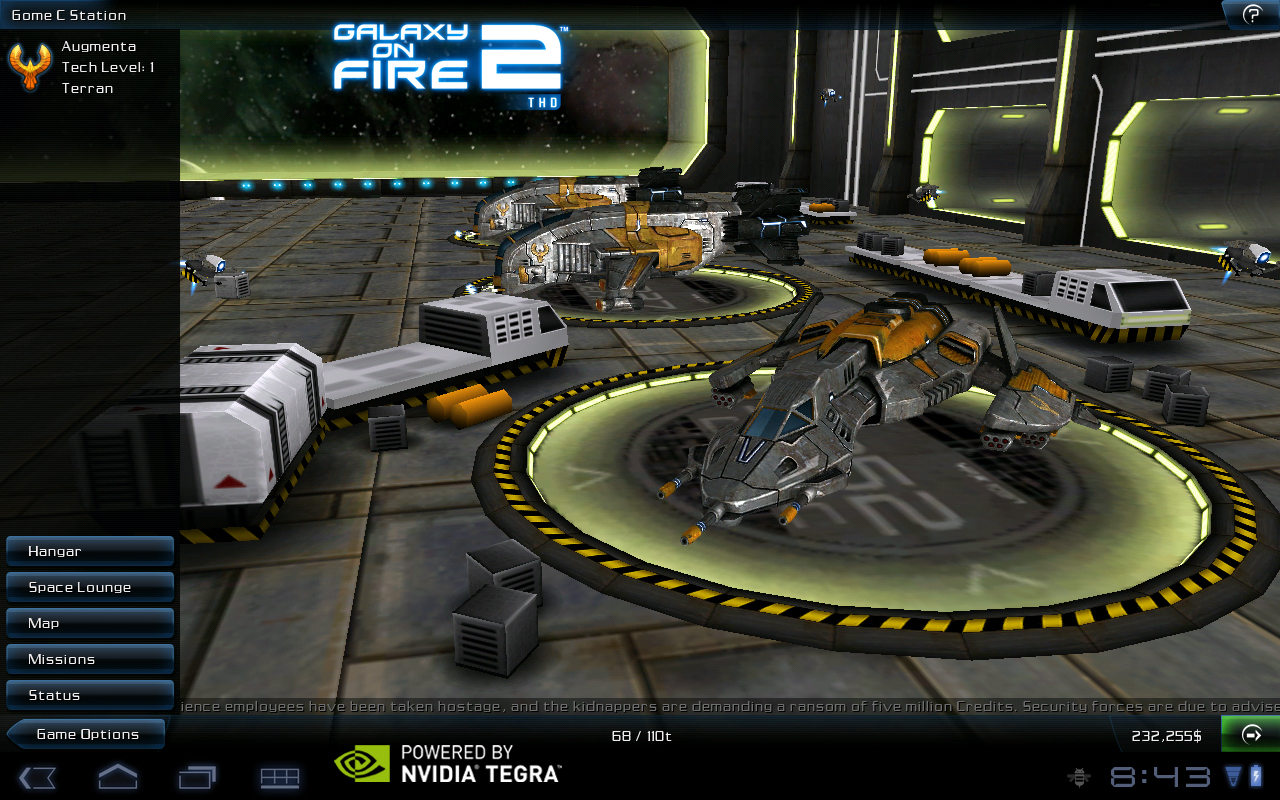 Jeux Galaxy on Fire 2 HD Android 