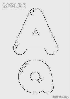alfabeto letras balao