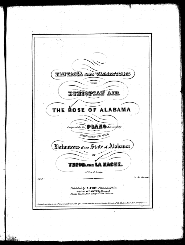 Random Thoughts on History Rose of Alabama