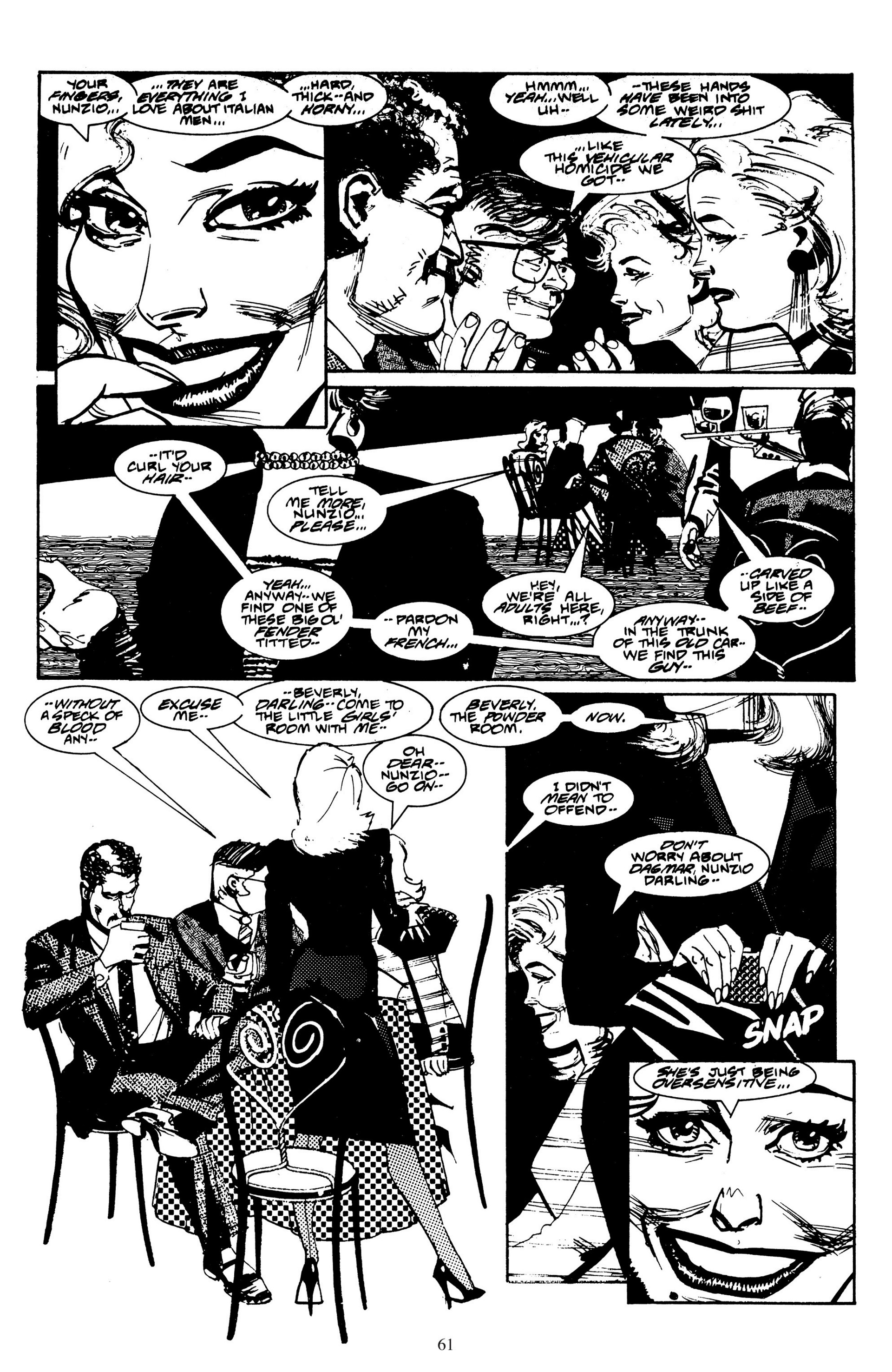 Read online Black Kiss comic -  Issue # TPB - 62