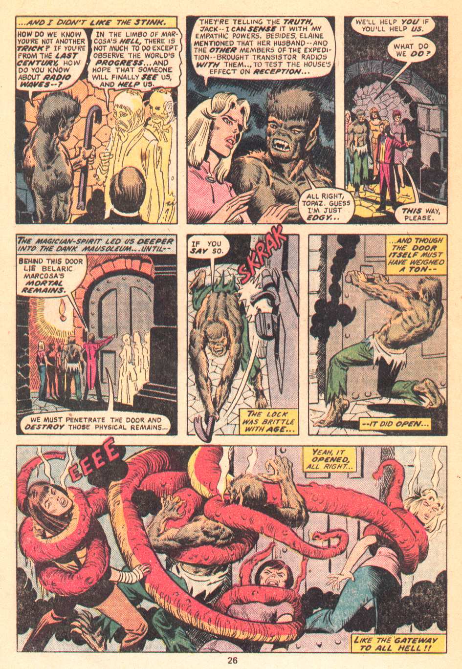 Read online Werewolf by Night (1972) comic -  Issue #36 - 16