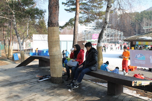 Bermain Salji Di Yongpyong Ski Resort Korea