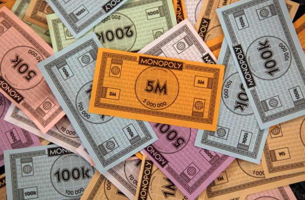 monopoly money stack monopoly money stack