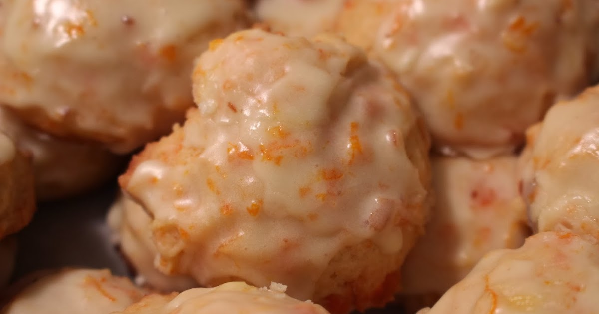 Chicken Scratch Kitchen Carrot Cookies with Orange Glaze