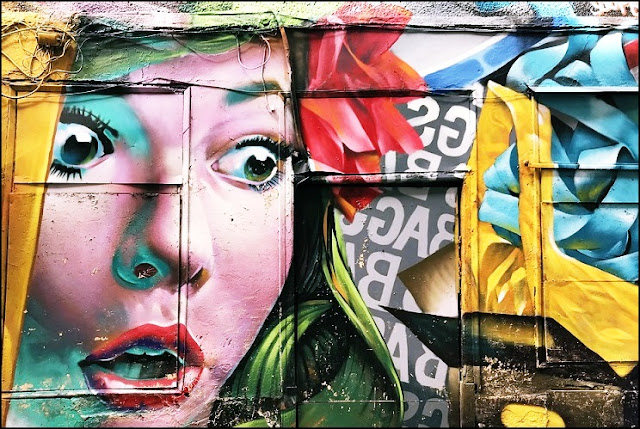 Graffiti und Straßenkunst in Athen
