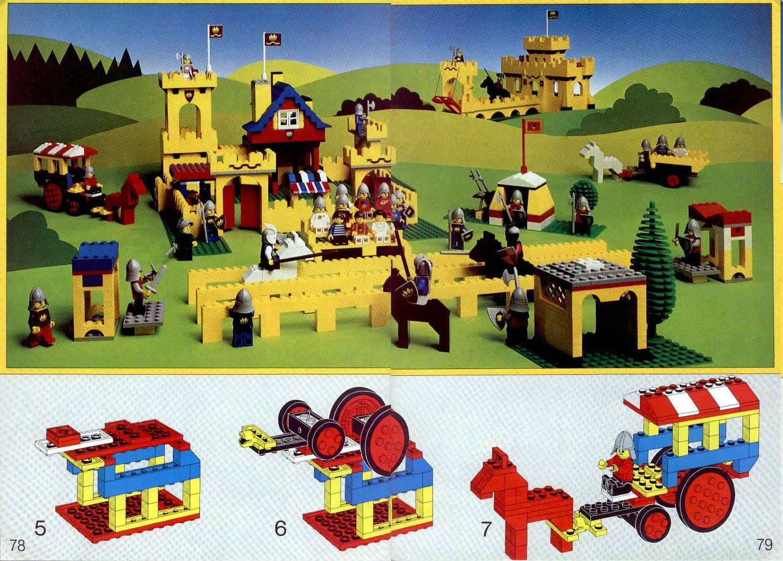 Steve's LEGO Blog Special Castle Sets, the LEGO Idea Books