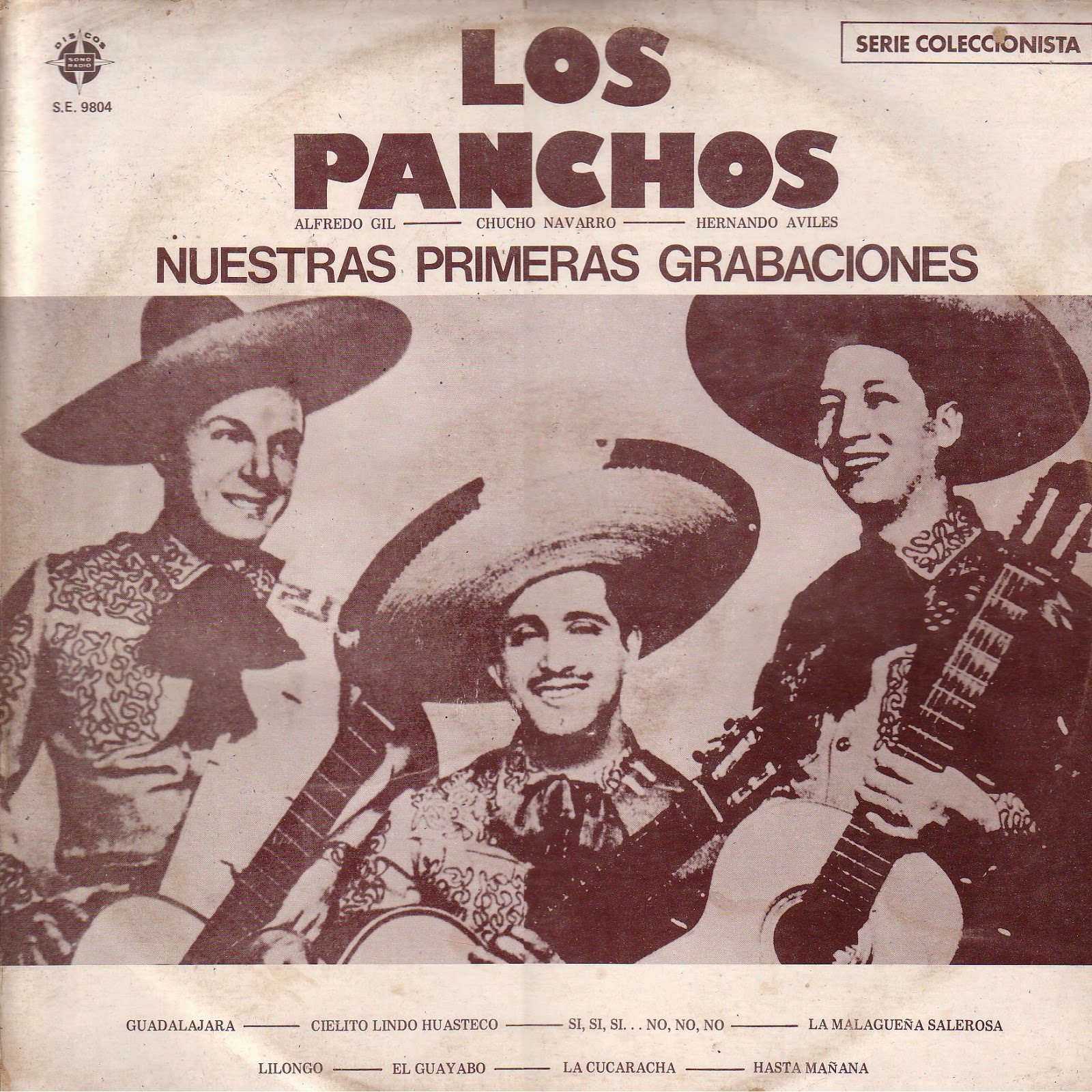 NOTICIAS Y EFEMERIDES MUSICALES Y DEL CINE LOS PANCHOS, UN 14 DE MAYO