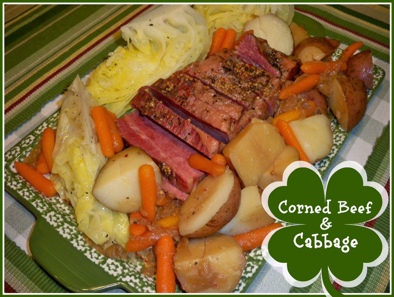 Easy as Pie Corned Beef and Cabbage