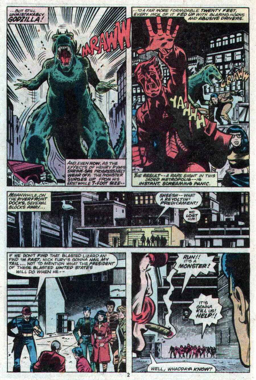 Read online Godzilla (1977) comic -  Issue #20 - 3