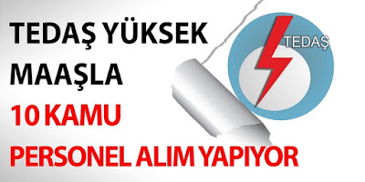 Tedaş personel alımı Tedaş personel alımı
