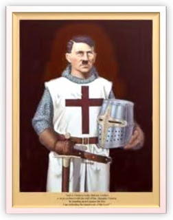 Image result for hitler images as teutonic knight