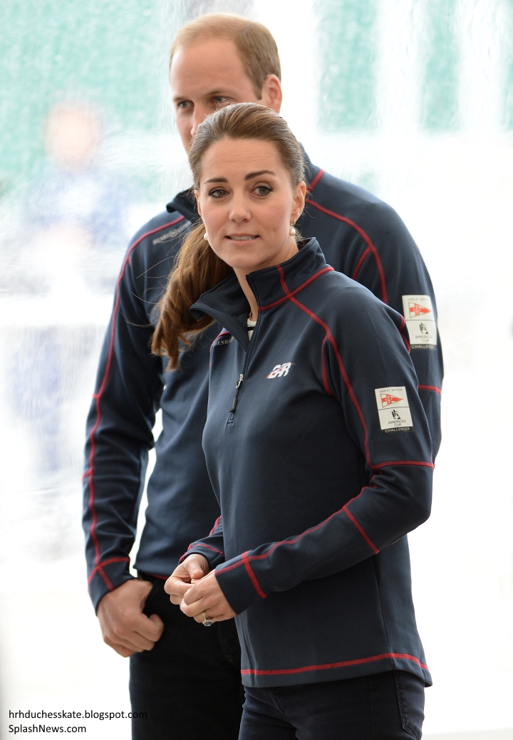 Duchess Kate: Sunday of Sailing Cancelled as the Cambridges Visit ...