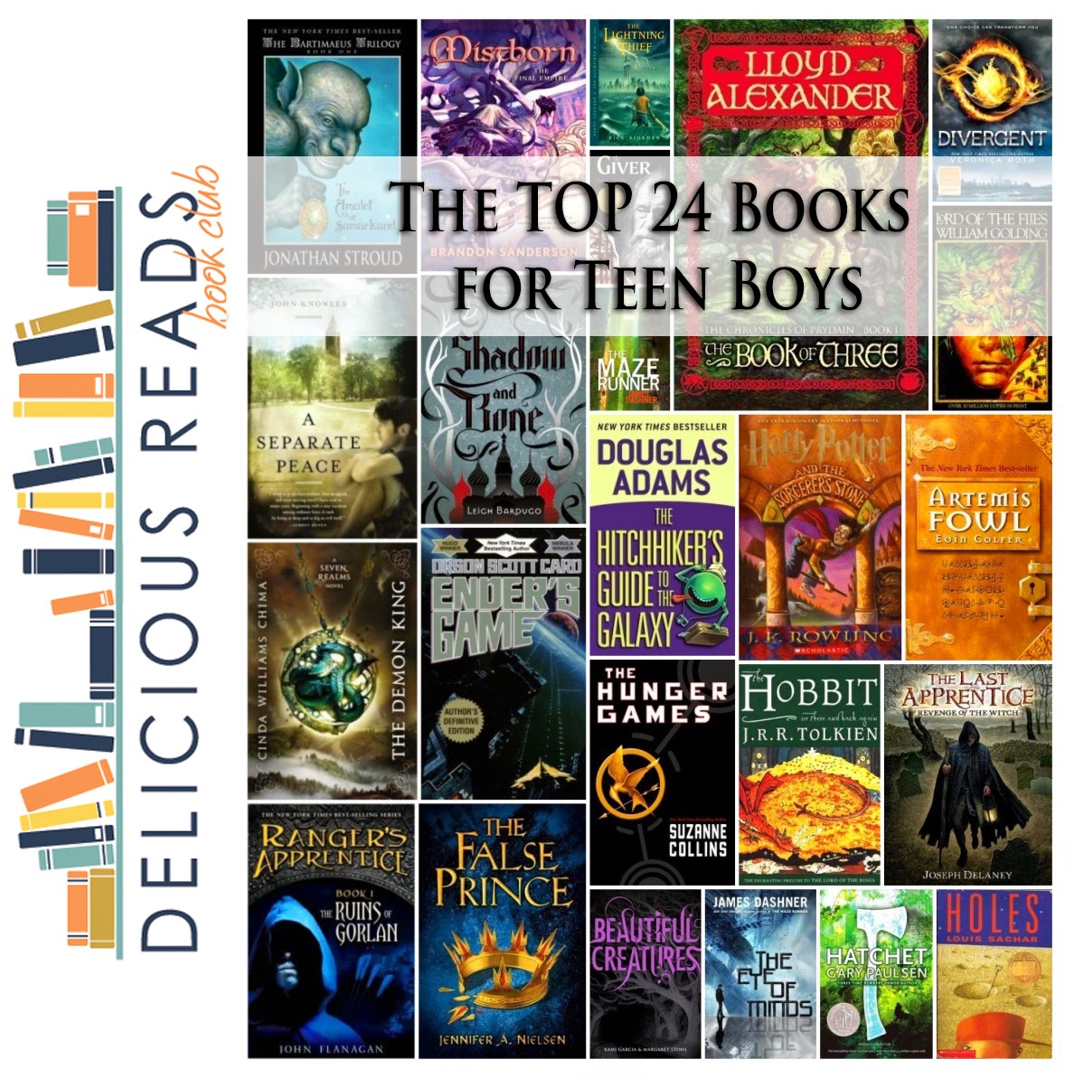 Allieret Globus Udvinding Author Robin King, Blog: Top 24 Books for Teen Boys