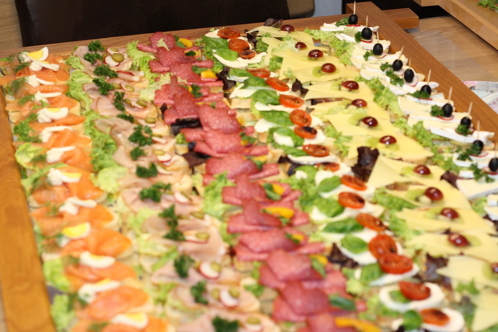 Tinas Wunderwelt: Belegte Brötchen zur Hochzeit
