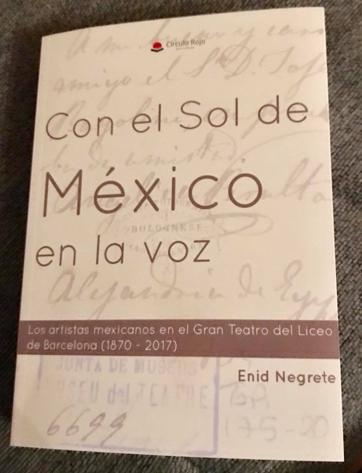 NUEVO LIBRO DE ENID NEGRETE