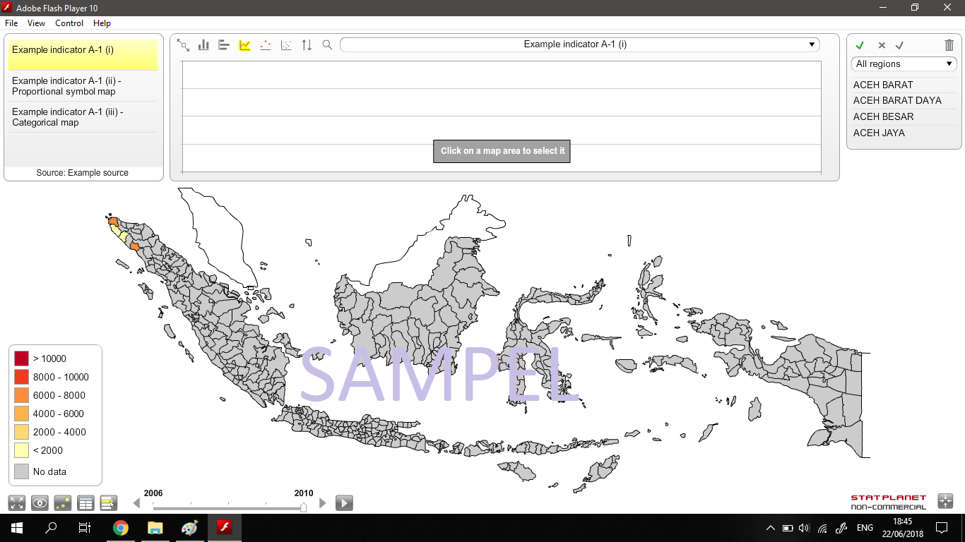 StatPlanet Peta Indonesia Terbaru 2018 - RizkyTM