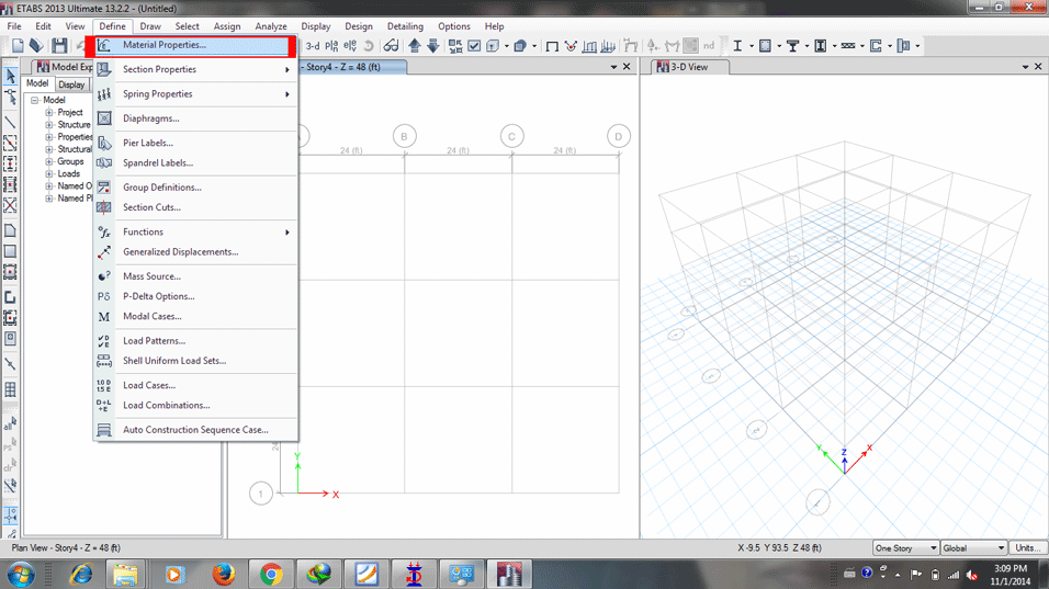 Learning ETABS (1) Civil Engineering Knowledge