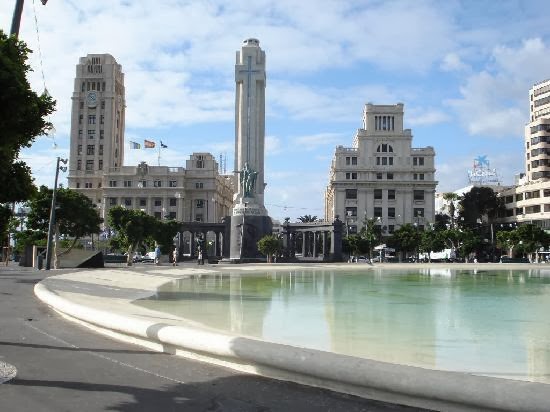 La Plaza de España en Santa Cruz de Tenerife